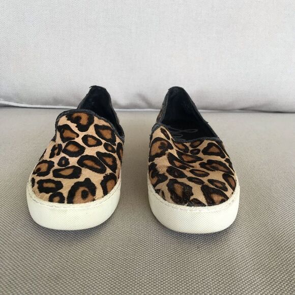 Sam Edelman Leopard Print Loafers - Picture 4 of 6